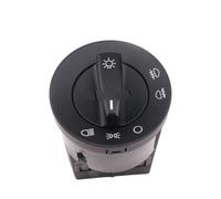 Comando Interruttore Fari Compatibile Con Per Polo 1999-2001 Per Lupo 1998-2005 Per Transporter T5 2005-2009 Auto Faro Fendinebbia Interruttore Controllo Manopola(NO Chrome)