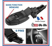 Comando Leva Regolatore Velocità PARTSLINE 6 Pin Nero Per CITROËN PEUGEOT
