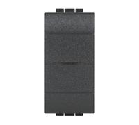 Comando luci Wireless Bticino LivingLight Antracite con batteria LN4003CWI
