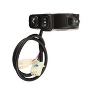 Comando Manubrio Interruttore Moto Compatibile Con Suzuki Manubri Da 22 Mm Fari Universali Pulsante ON/OFF Del Clacson Blocco Comandi Moto