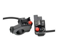 Comando Manubrio Interruttore Moto Per Fari Multifunzione Universale Clacson Volante Doppio Flash Blocco Comandi Moto