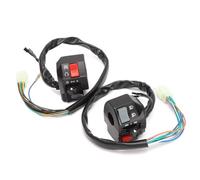 Comando manubrio moto 1 Coppia Di Blocchetti Comandi Per Manubrio Moto Compatibile Con Yamaha SRZ MTR Fendinebbia, Clacson, Indicatori Di Direzione, Avviamento Elettrico