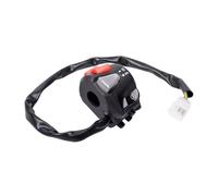 Comando manubrio moto Interruttori Di Comando Manubrio Universale Per Moto Da 7/8 "22mm Sorpasso Luce Clacson Avviamento Indicatore Di Direzione Nebbia(Right)