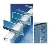 COMANDO ORIENTABILE LAMELLE NACO PER VETRO TIPO 15 ACCIAIO VETRO DA 15 CM