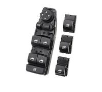 Comando Per BMW Per BMW 3 5 7 X3 X4 F30 F35 F25 F26 F07 F10 F18 F01 F02 Electric Power Chrome Master Finestra Interruttore Pulsante Di Controllo Regolatore(Model A Black Set)