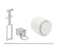 COMANDO PNEUMATICO DA ESTERNO MONOTASTO PER SIGMA8 Bianco