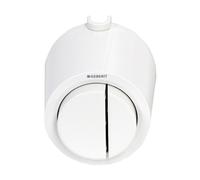 GEBERIT - COMANDO A DISTANZA PNEUMATICO TIPO 01 A DUE QUANTITA' PER CASSETTA DI RISCIACQUO DA INCASSO SIGMA 8 116.049.11.1