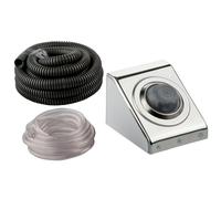Comando pulsante pneumatico inox a pedale per cassetta wc
