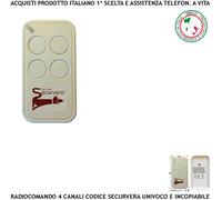 Comando Radio SV-TRC Freq. 433,92 MHz Personal Pass Rolling Code 66 Bit 4 Canali