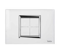 Comando radio Yokis Urmet 4 pulsanti installazione a muro TLM4T503