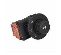 comando retrovisore Per C2 C3 Per Xsara Per Picasso Per Berlingo Side Master Door Manopola Di Regolazione Interruttore Specchio 6545KS(Brown connector)