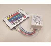 Comando Ricevitore Telecomando Catena Luminosa LED Strisce 12V Max. 72W RGB
