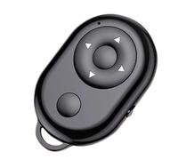 Comando Scatto Fotocamera,Dispositivo di Scorrimento Smartphone | Pulsante Mini Wireless per Ebook Lettura e Scorrimento