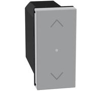 Comando tapparella connesso Bticino MatixGO Smart 1 modulo grigio JG4027C