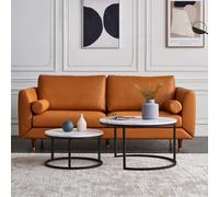 Comanlai tavolino da tè rotondo In marmo nel soggiorno mobili tavolino soggiorno combinazione In legno staffa In metallo per la casa