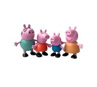 Comansi Set Collezione Peppa Pig - 4 Figure: Peppa, George, Mamma e Papa