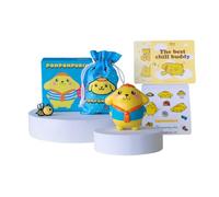 Comansi Statuetta da collezione Pompompurin con 5 accessori esclusivi Hello Kitty e amici