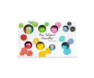 Comansi The Color Monster Set completo con 8 personaggi - Gioco di intelligenza emotiva - Ispirato al libro