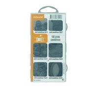 Comap, S278511, Set guarnizioni di gomma per impianti di acqua calda, bianco, 100