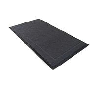 Comart - Asciugapassi Victor - Zerbino Esterno 45x75 cm - Scarpone Nero | Tappeto in PVC, per Ingresso Esterno o Interno, Base Antiscivolo, Sottile, Fuori Porta per Entrata, Design in 3D