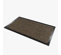 Comart - Tappeto Asciugapassi New - Zerbino per Esterno Antipioggia e Assorbente - Tappetino Sottile in Fibra Sintetica - Antiscivolo e Lavabile - per Ingresso Interno o Esterno - Beige - 90x120 cm