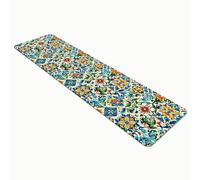 Comart - Tappeto Cucina Austin - Impermeabile - Antiscivolo - Antimacchia - Lavabile in Lavatrice - Passatoia in Poliestere - per Corridoio e Cucina - Made in Italy - Piastrelle Tiles - 50x170 cm