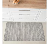 Comart - Tappeto Cucina Manhattan - PVC Shiny - 50x75cm Shine Light Grey