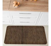 Comart - Tappeto Cucina Nancy - 50x75cm Marrone Sc - Passatoia Antiscivolo