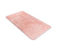 Comart - Tappeto Tahiti Bagno - 45x75 cm - Ultra Assorbente - Tappetino Sottile Salvaspazio - Morbido sotto i Piedi - Traspirante - Asciugatura Rapida - Antiscivolo - Lavabile in Lavatrice - Rosa