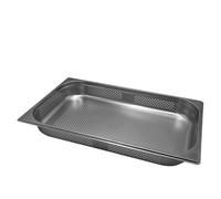 Comas Contenitore Forato Gastronorm GN 1/1, 530x325 mm, Acciaio Inox, Impilabile, Resistente - Frigoriferi, Forni, Scaffali, Dispense, Carrelli - Professionale, Catering (H100 mm)