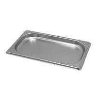 Comas Contenitore Gastronorm GN 1/4, 265x162 mm, Acciaio Inox, Bordo Piano, Impilabile, Resistente - Frigoriferi, Forni, Scaffali, Bagnomaria, Carrelli - Professionale, Catering (H20 mm)