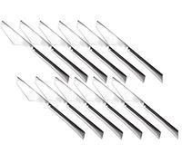 Comas Napoli, set 12 coltello pizza in acciaio inox cm 21