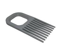 Comb Cleaner Tool, Wide Teeth Portable Grip, Ergonomic Non Slip Design with Sturdy Build, Grooming System with Compact Style, Smooth Dust Lint Removal Aid, Essential Companion for Men Women
