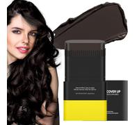 Comb Hair Dye, Temporary Powder Color, Grey Concealer with Sweat-Proof Texture, Compact Utility with Easy Application, 15g Salon Accessory, Practical Aid for Elderly Adults Home Travel Gathering