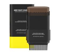 Comb Hair Dye, Temporary Powder Color, Grey Concealer with Sweat-Proof Texture, Compact Utility with Easy Application, 15g Salon Accessory, Practical Aid for Elderly Adults Home Travel Gathering