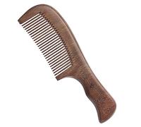 Comb Peine de Madera de sándalo, peine para desenredar el Cabello, antiestática, Hecho a Mano, Peine De Madera para Mujeres Y Hombres; Testa da massaggio, pettine in legno for acconciatura. pettine in