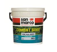 COMBAT 6000 BIANCO Idropittura lavabile igienizzante interni opaca SAN MARCO