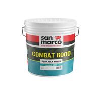 Combat 6000 pittura lavabile antimuffa per interni bianca lt 1