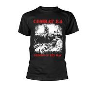 COMBAT 84 - ORDERS OF THE DAY (BLACK) BLACK T-Shirt Large