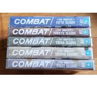 Combat la Serie Completa Collection Vic Morrow, Rick Jason 40 Box DVD Set Nuovo
