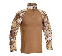 Combat Shirt Tiger 3267 Defcon5 con Tasche sui Gomiti per Protezioni Soft (Desert Vegetato, Medium)