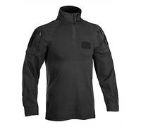 Combat Shirt Tiger 3267 Defcon5 con Tasche sui Gomiti per Protezioni Soft (Nero, Medium)
