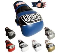 Combat Sports Max Strike - Guanti da allenamento MMA (blu, regolari)