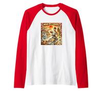Combattente di Karate Wado Ryu Maglia con Maniche Raglan