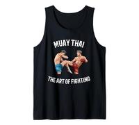Combattenti di Muay Thai L'Arte del Combattimento MMA Canotta