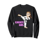 Combattere Karateka - Carina la Ragazza del Karate Felpa