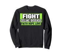 Combattere la Camicia della malattia celiaca - Consapevolezza della malattia celiaca Felpa