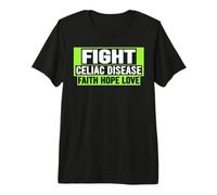 Combattere la Camicia della malattia celiaca - Consapevolezza della malattia celiaca Maglietta Premium