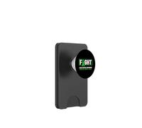 Combattere la malattia di Lyme - consapevolezza della malattia di Lyme del nastro verde PopSockets PopWallet per MagSafe