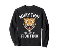 Combattere la Tigre della Muay Thai Felpa